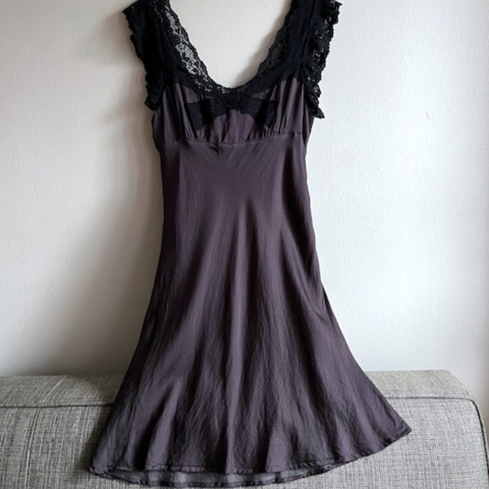 Free People Satiny Slip Dress size S-M